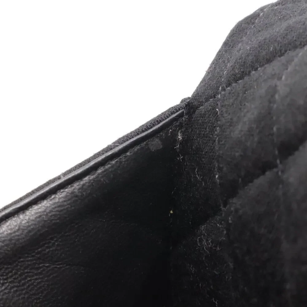 Chanel Matelasse Chain Backpack Cotton Jersey Leather
